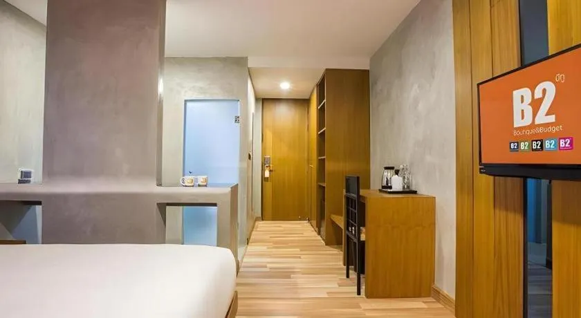 Bed in B2 Udon Thani Boutique and Budget Hotel