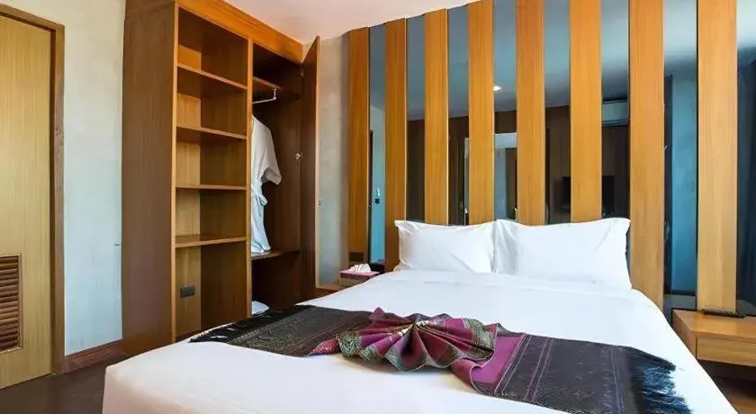 Bed in B2 Udon Thani Boutique and Budget Hotel Bed in B2 Udon Thani Boutique and Budget Hotel