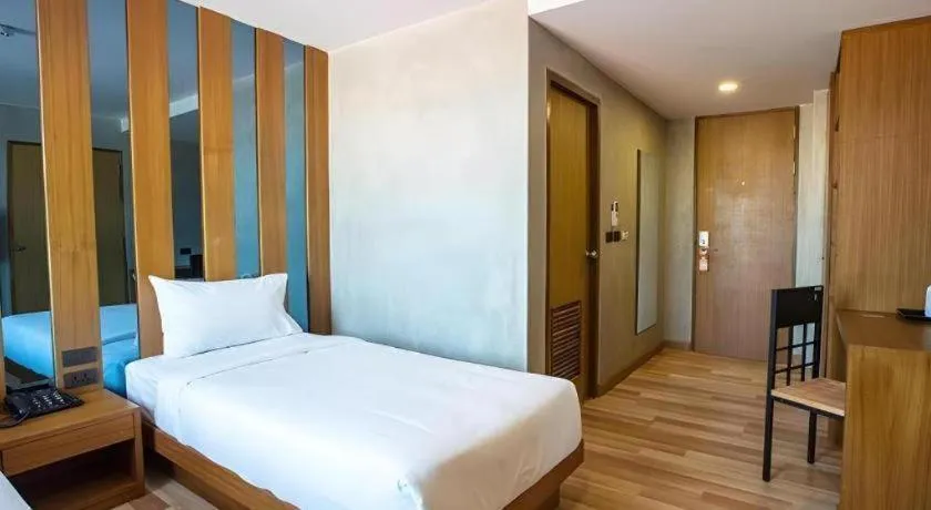 Bed in B2 Udon Thani Boutique and Budget Hotel