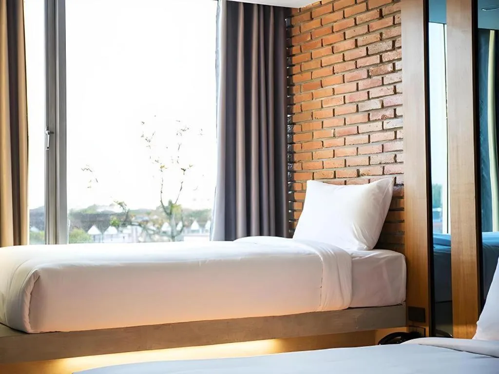 Bed in B2 Udon Thani Boutique and Budget Hotel