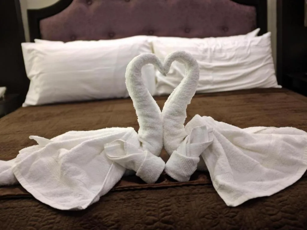 Bed in Peridot Suites