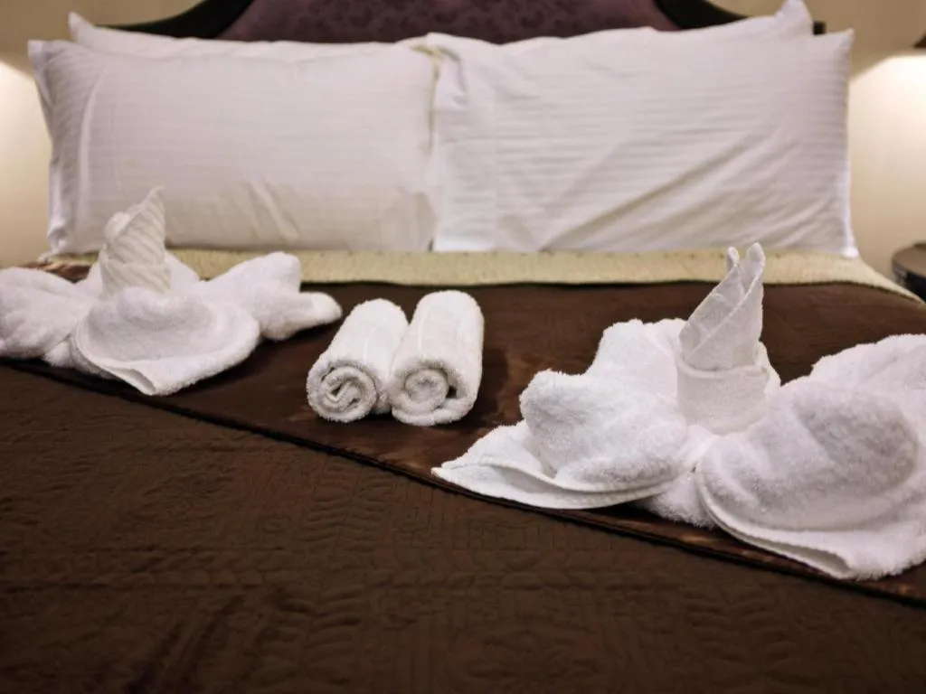 Bed in Peridot Suites