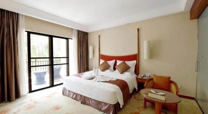 Bed in Ocean Spring Metropark Hotel Zhuhai
