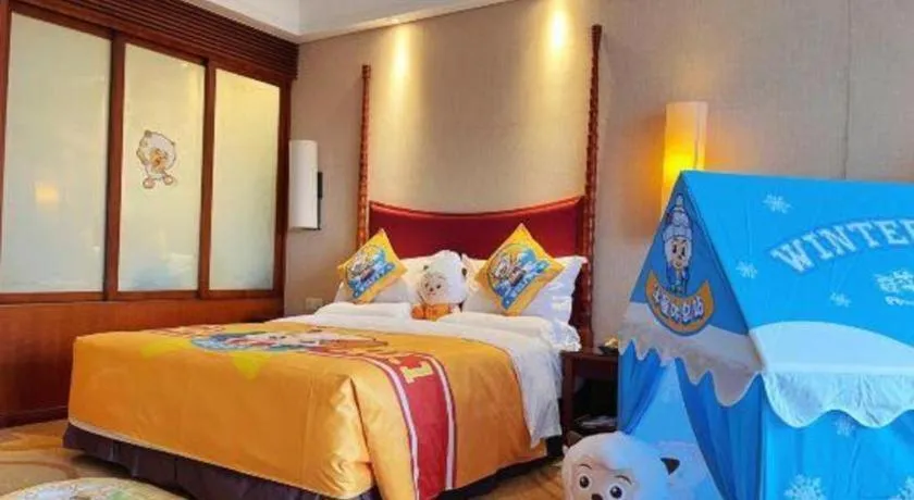 Bed in Ocean Spring Metropark Hotel Zhuhai