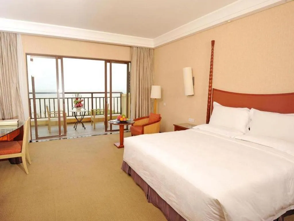 Bed in Ocean Spring Metropark Hotel Zhuhai