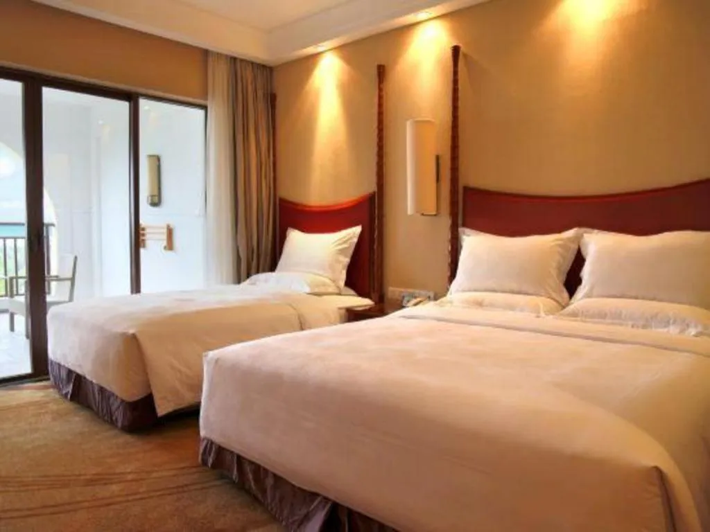Bed in Ocean Spring Metropark Hotel Zhuhai