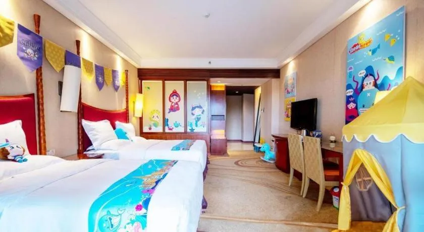 Bed in Ocean Spring Metropark Hotel Zhuhai