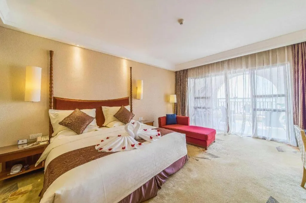 Bed in Ocean Spring Metropark Hotel Zhuhai