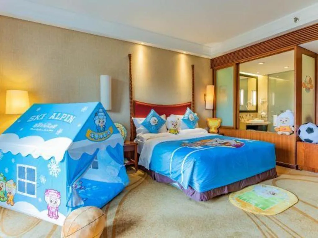 Bed in Ocean Spring Metropark Hotel Zhuhai