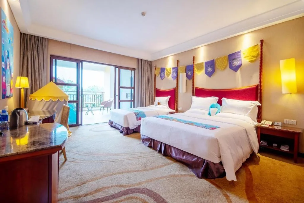 Bed in Ocean Spring Metropark Hotel Zhuhai