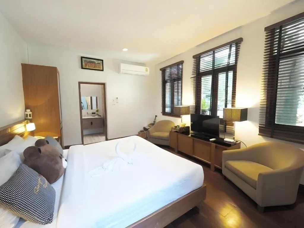 Bed in Khao Yai Paradise on Earth