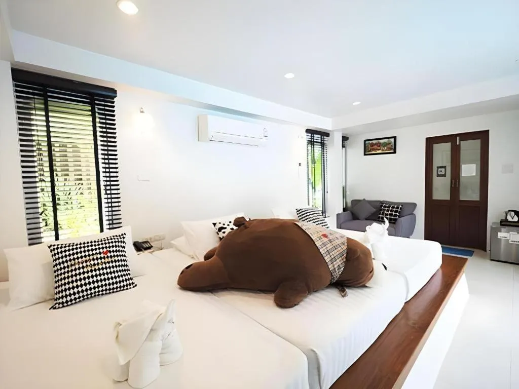 Bed in Khao Yai Paradise on Earth