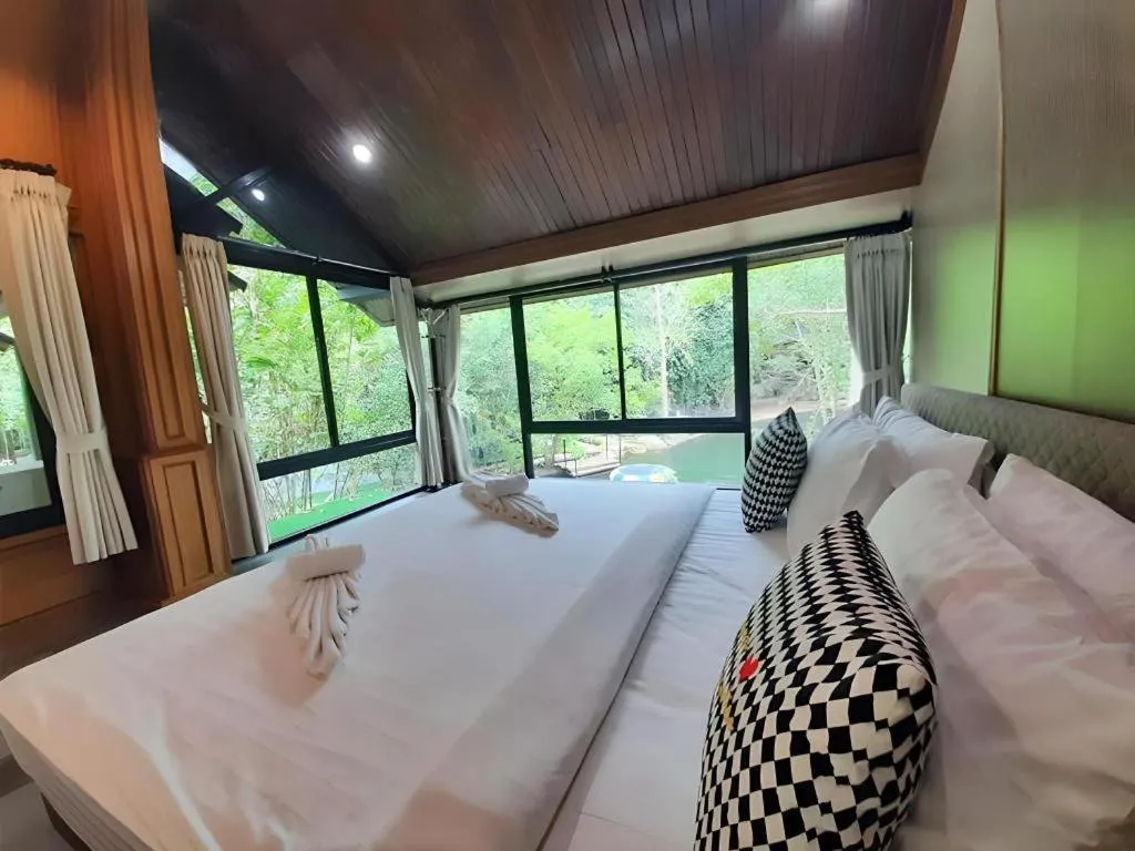 Bed in Khao Yai Paradise on Earth