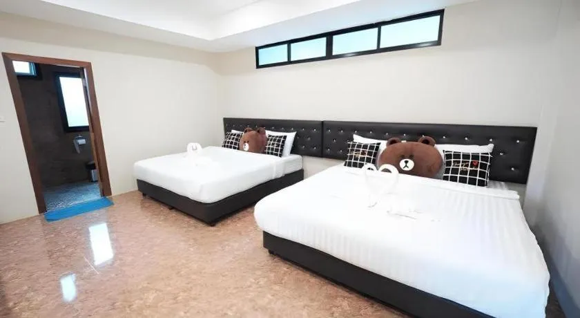 Bed in Khao Yai Paradise on Earth