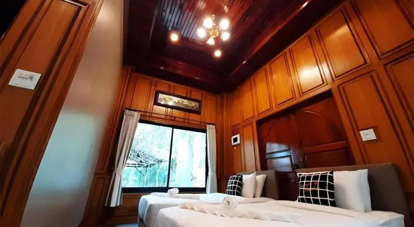 Bed in Khao Yai Paradise on Earth