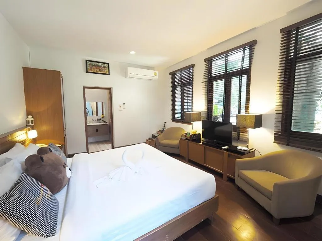 Bed in Khao Yai Paradise on Earth