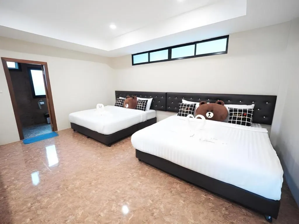 Bed in Khao Yai Paradise on Earth