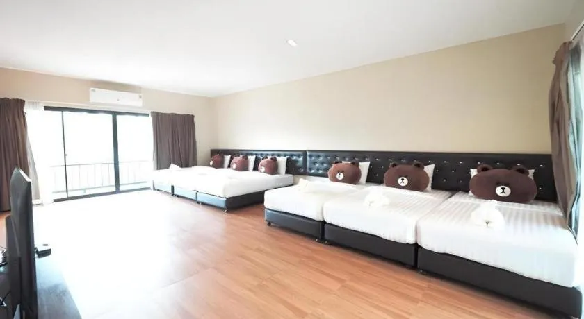 Bed in Khao Yai Paradise on Earth