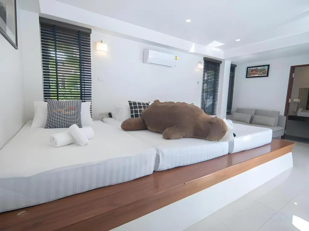 Bed in Khao Yai Paradise on Earth