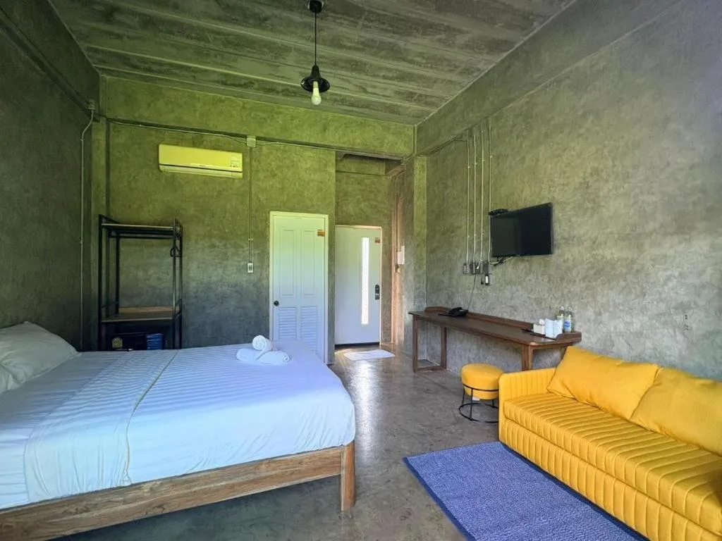 Bed in Ma-Kham Forest Resort