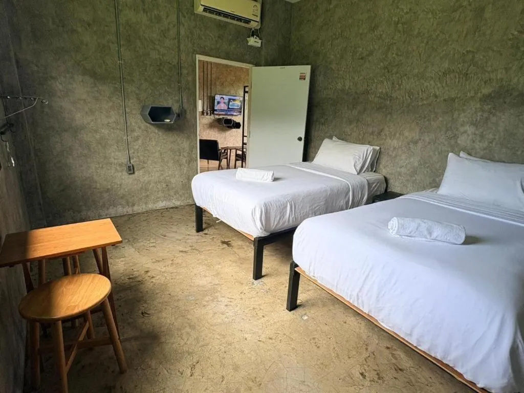 Bed in Ma-Kham Forest Resort