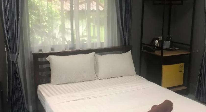 Bed in Ma-Kham Forest Resort