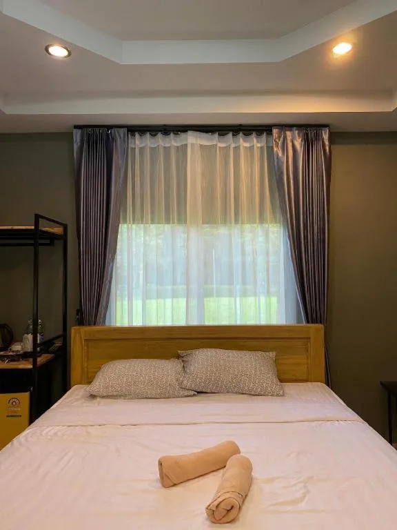 Bed in Ma-Kham Forest Resort