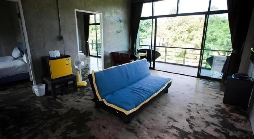 Bed in Ma-Kham Forest Resort