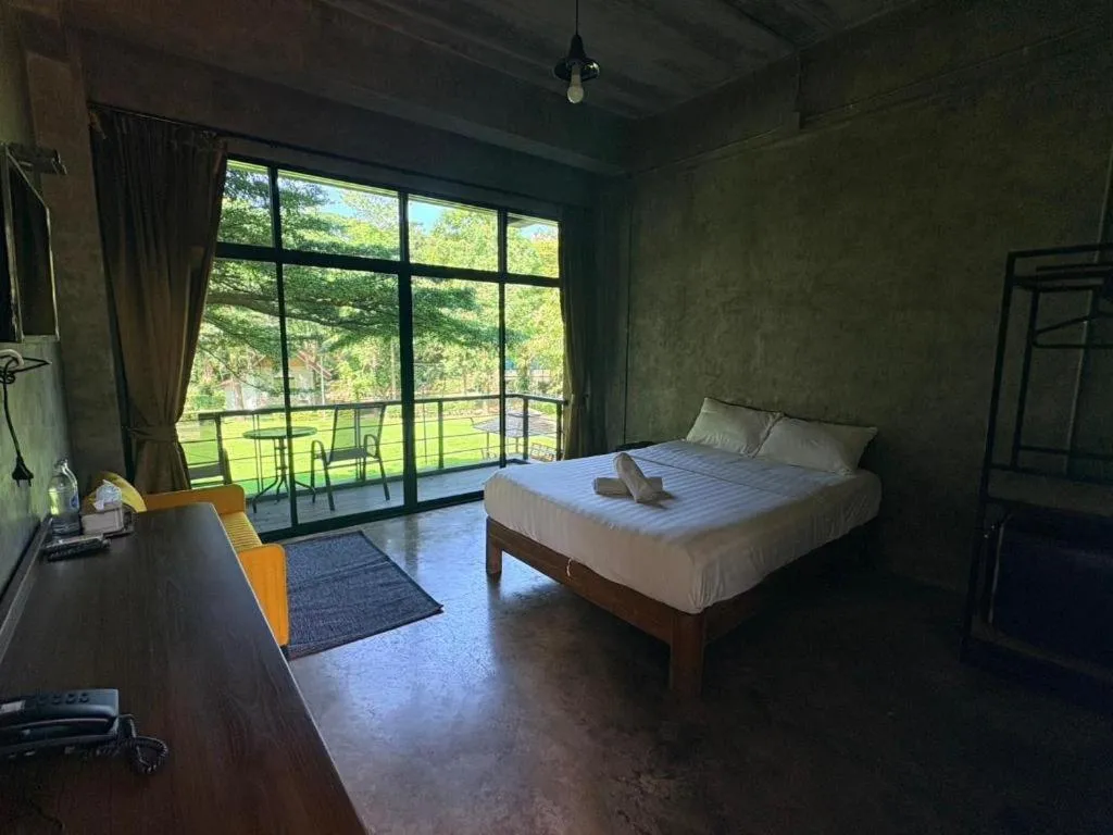 Bed in Ma-Kham Forest Resort