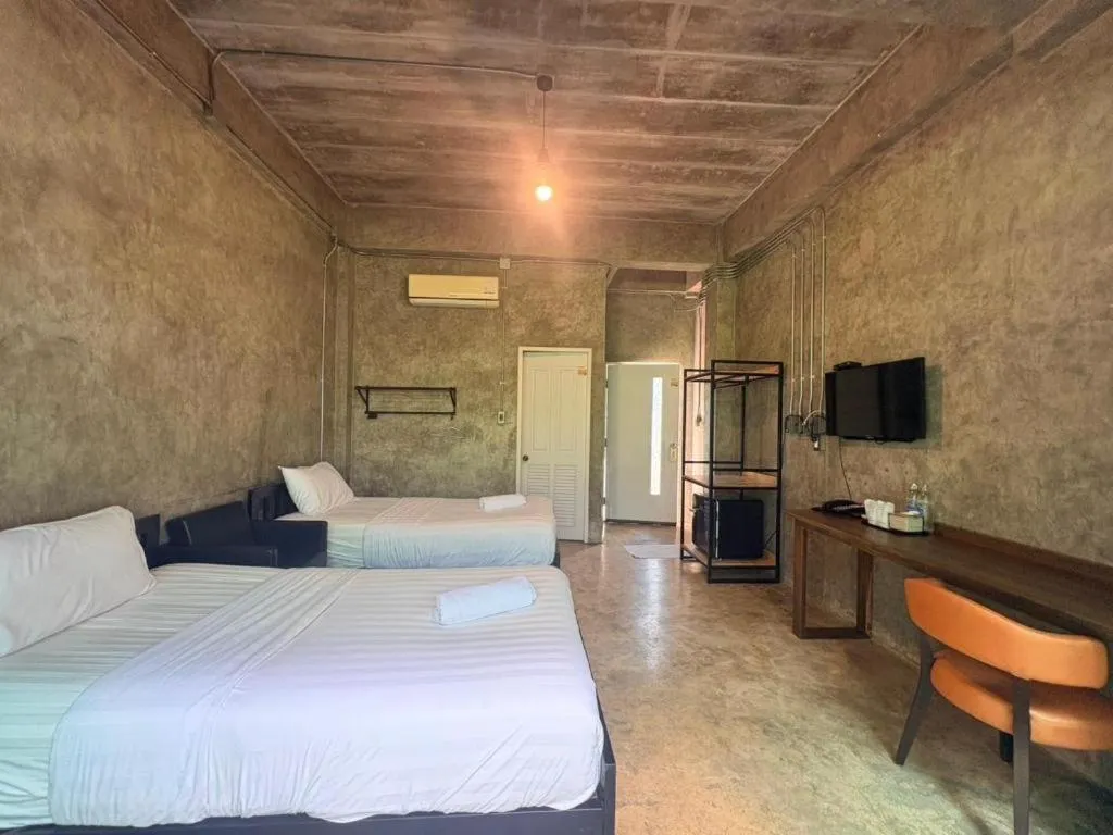 Bed in Ma-Kham Forest Resort