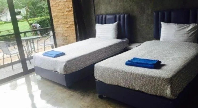 Bed in Ma-Kham Forest Resort