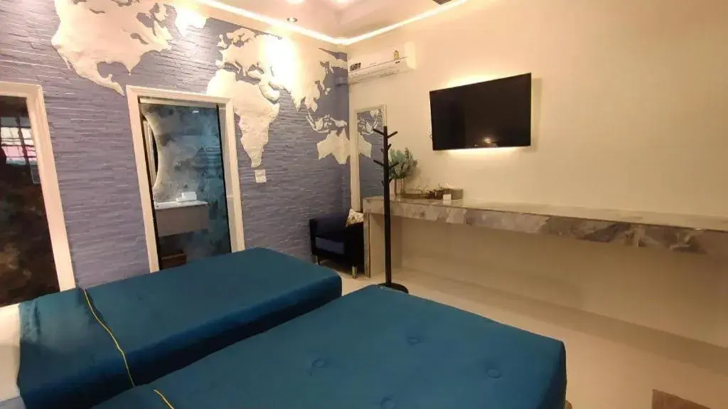 Bed in Palm Sweet Hotel Bed in Palm Sweet Hotel