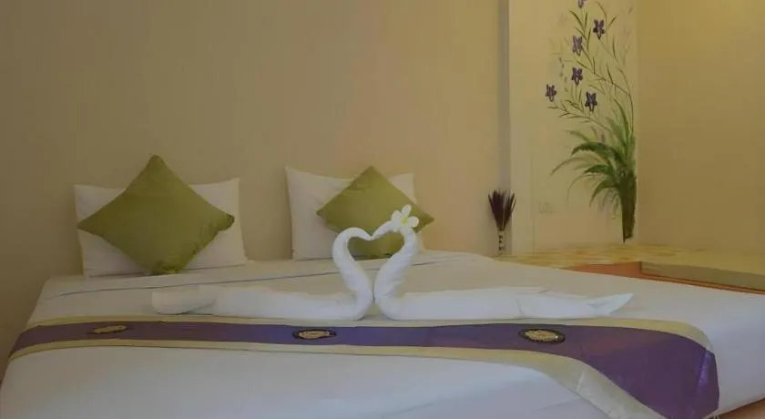 Bed in Mittraphap Resort