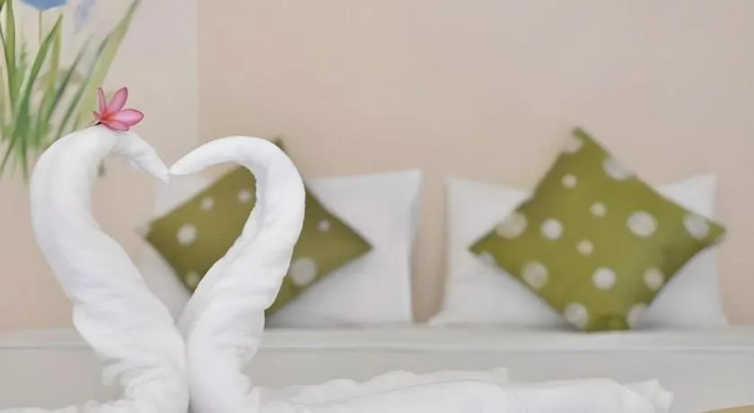 Bed in Mittraphap Resort