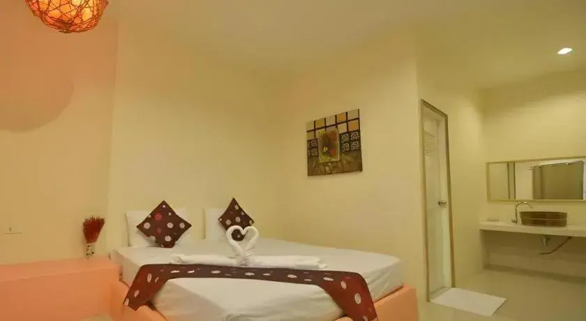 Bed in Mittraphap Resort Bed in Mittraphap Resort