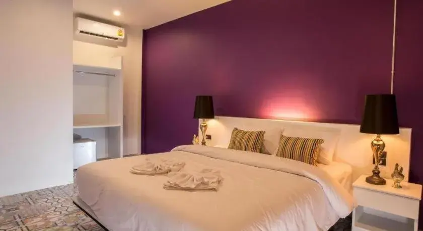 Bed in M Boutique Resort Bed in M Boutique Resort