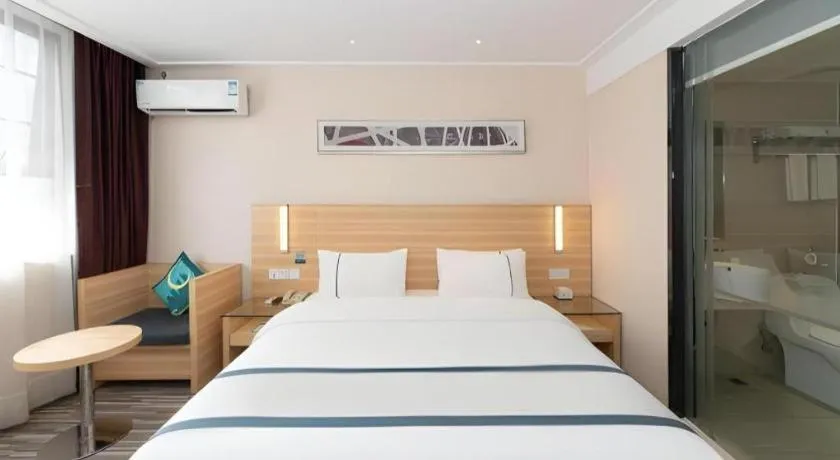 Bed in City Comfort Inn Nanning Chaoyang Square Metro Station