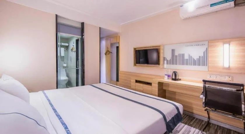 Bed in City Comfort Inn Nanning Chaoyang Square Metro Station