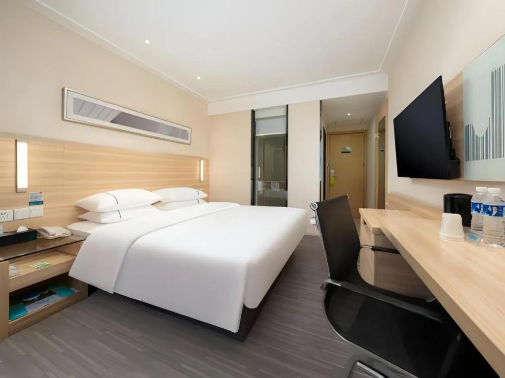 Bed in City Comfort Inn Nanning Chaoyang Square Metro Station