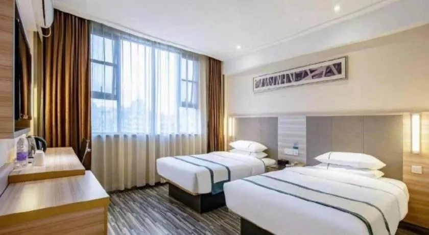 Bed in City Comfort Inn Nanning Chaoyang Square Metro Station