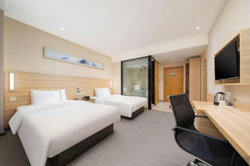 Bed in City Comfort Inn Nanning Chaoyang Square Metro Station