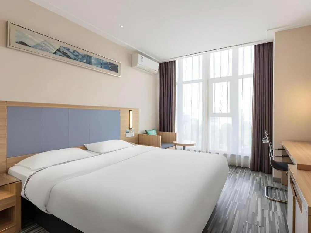 Bed in City Comfort Inn Nanning Chaoyang Square Metro Station