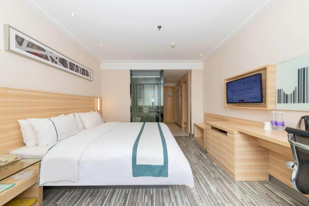 Bed in City Comfort Inn Nanning Chaoyang Square Metro Station