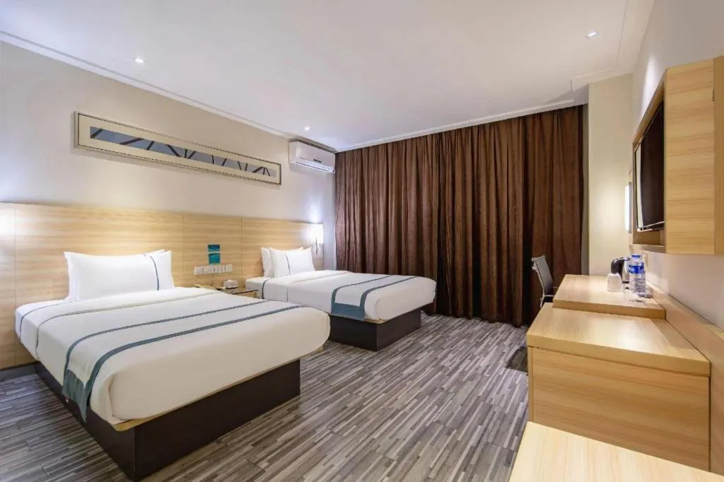 Bed in City Comfort Inn Nanning Chaoyang Square Metro Station