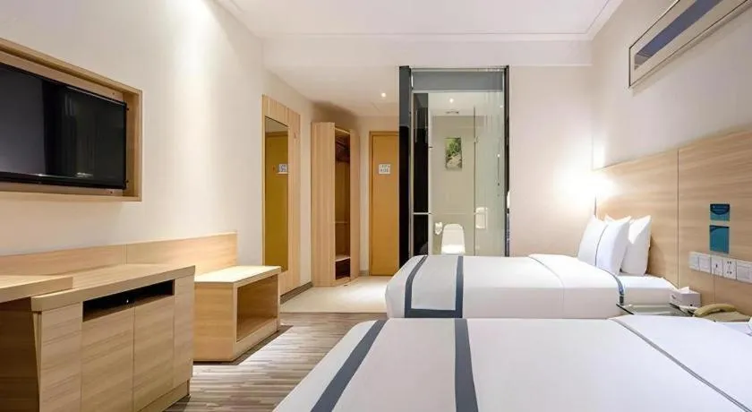 Bed in City Comfort Inn Nanning Chaoyang Square Metro Station