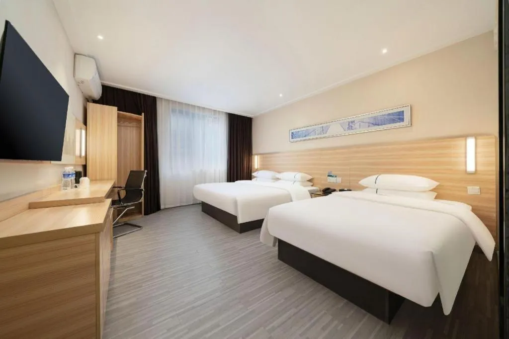 Bed in City Comfort Inn Nanning Chaoyang Square Metro Station