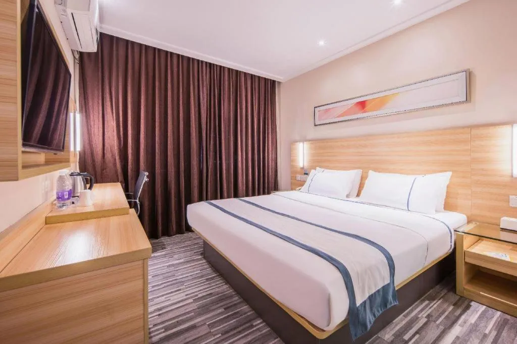 Bed in City Comfort Inn Nanning Chaoyang Square Metro Station