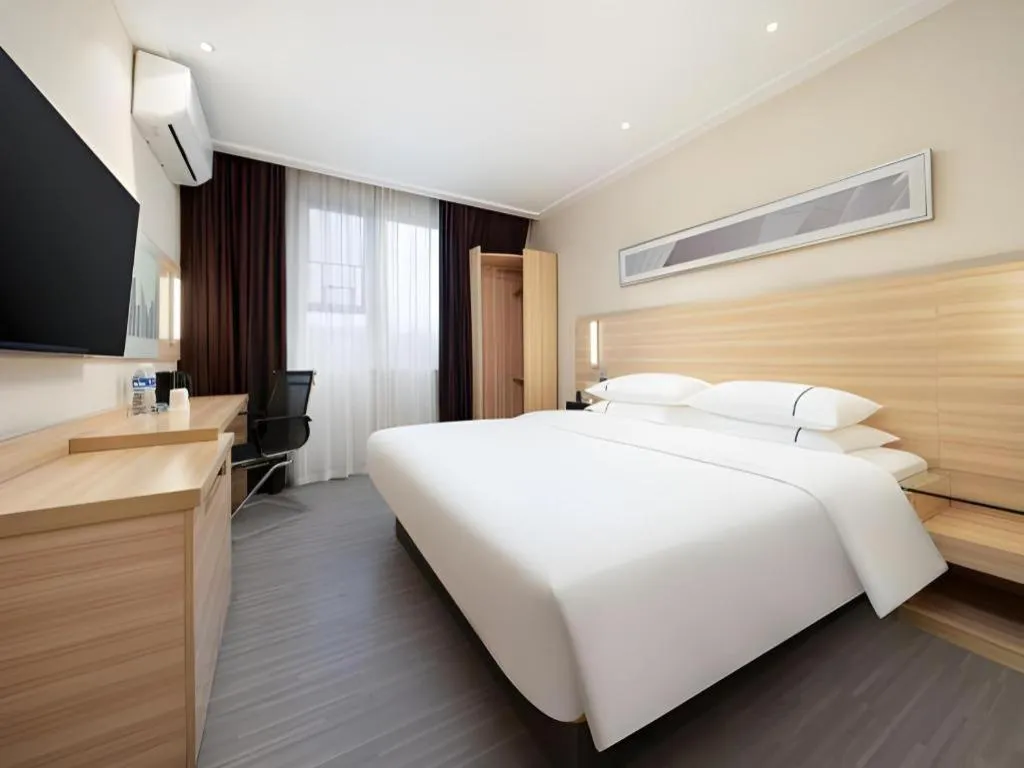 Bed in City Comfort Inn Nanning Chaoyang Square Metro Station