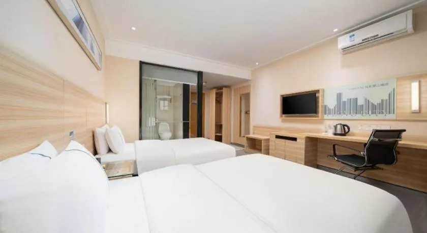 Bed in City Comfort Inn Nanning Chaoyang Square Metro Station