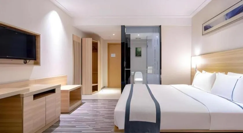 Bed in City Comfort Inn Nanning Chaoyang Square Metro Station